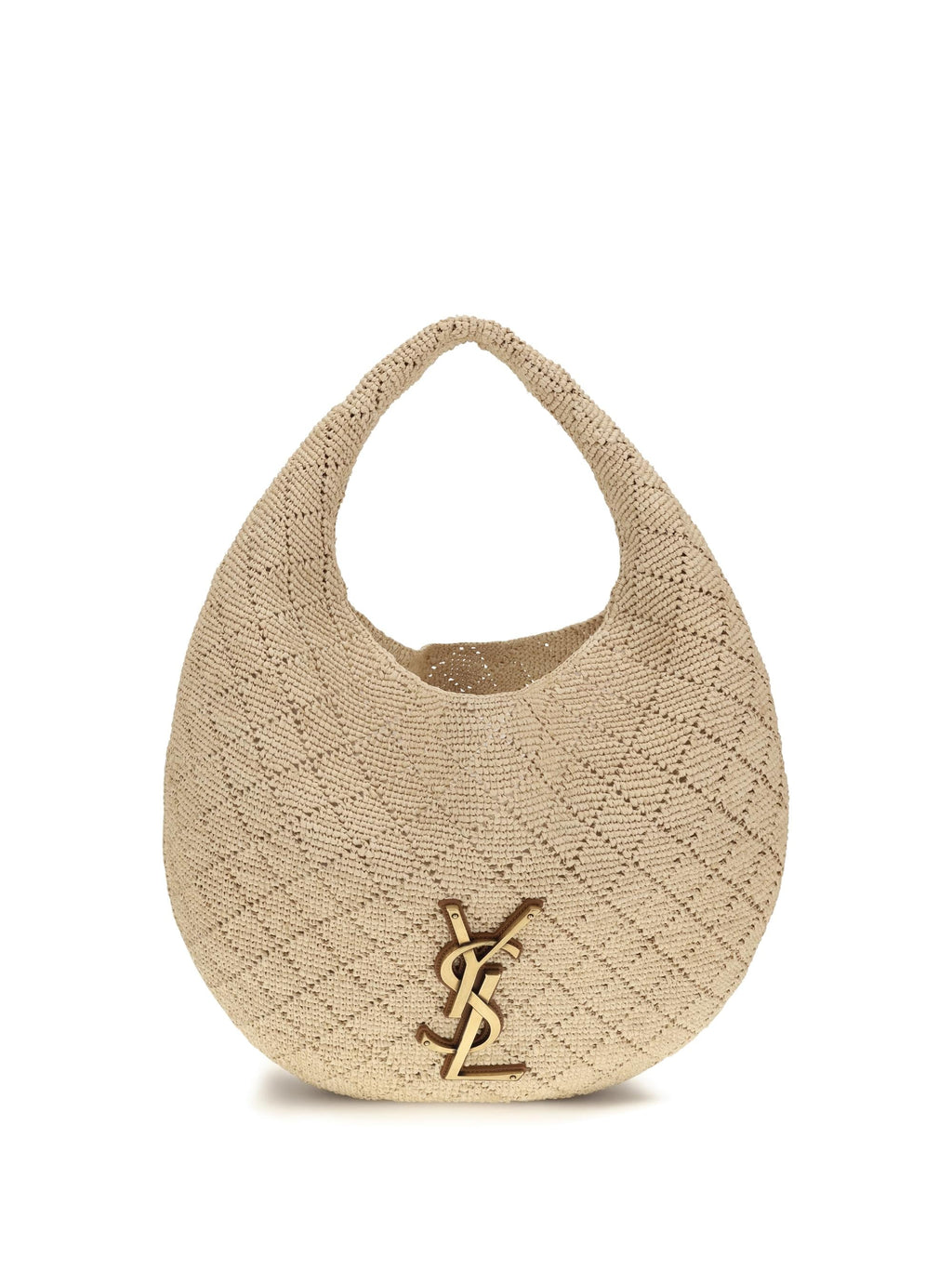 Saint Laurent Women Icare Hobo Bag In Raffia