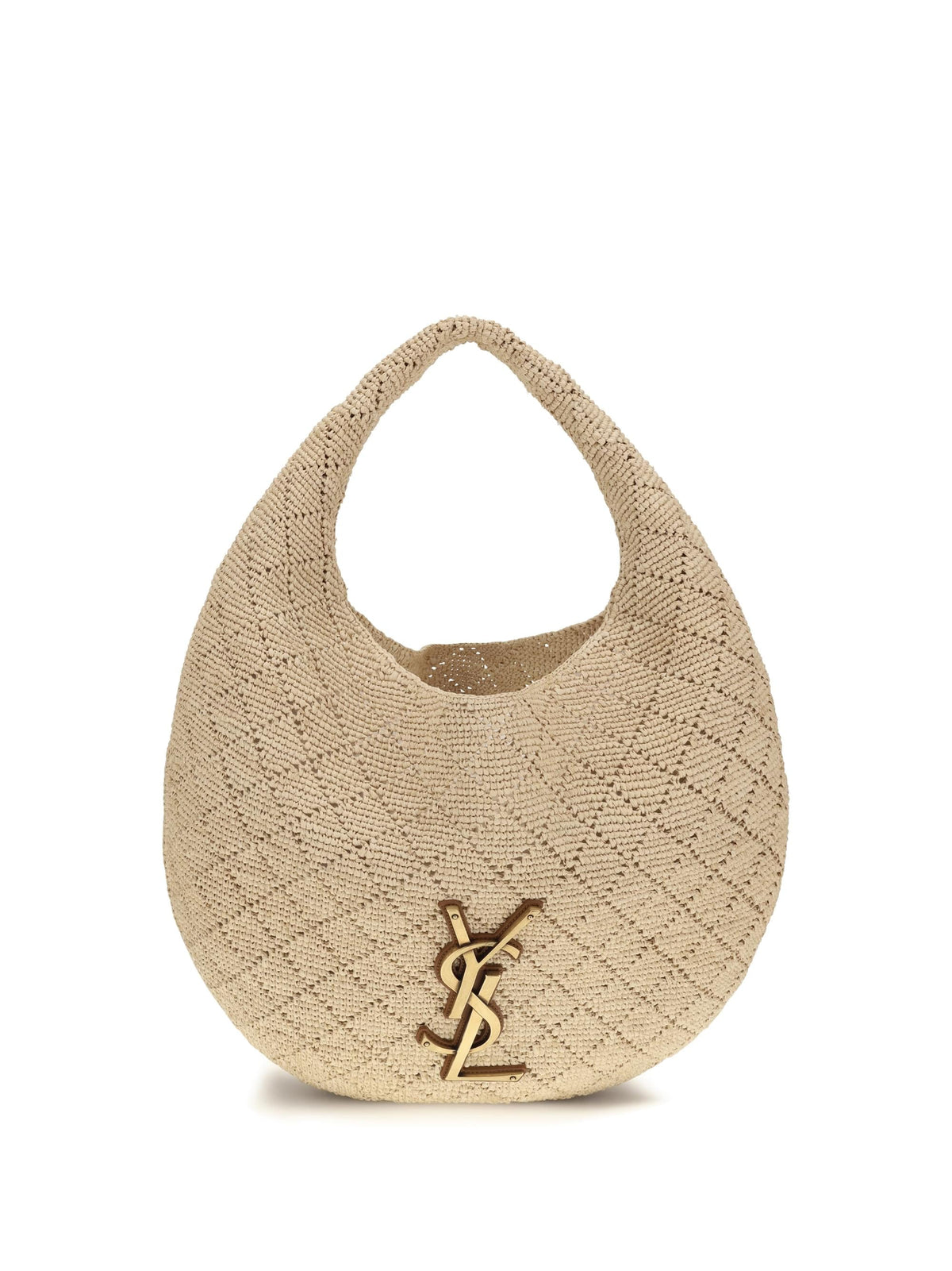 Saint Laurent Women Icare Hobo Bag In Raffia