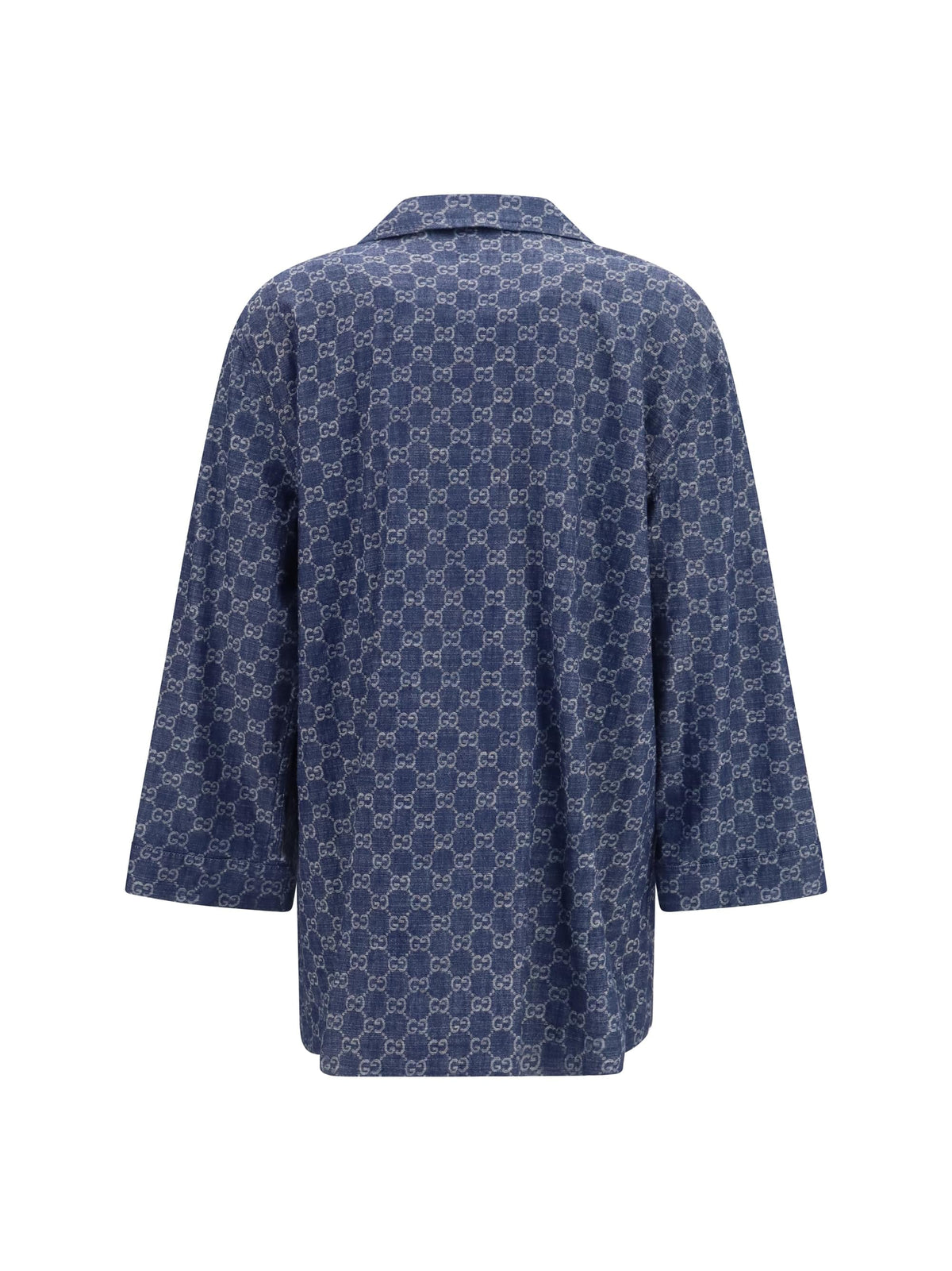 Gucci Women Gg Jacquard Cotton Jacket