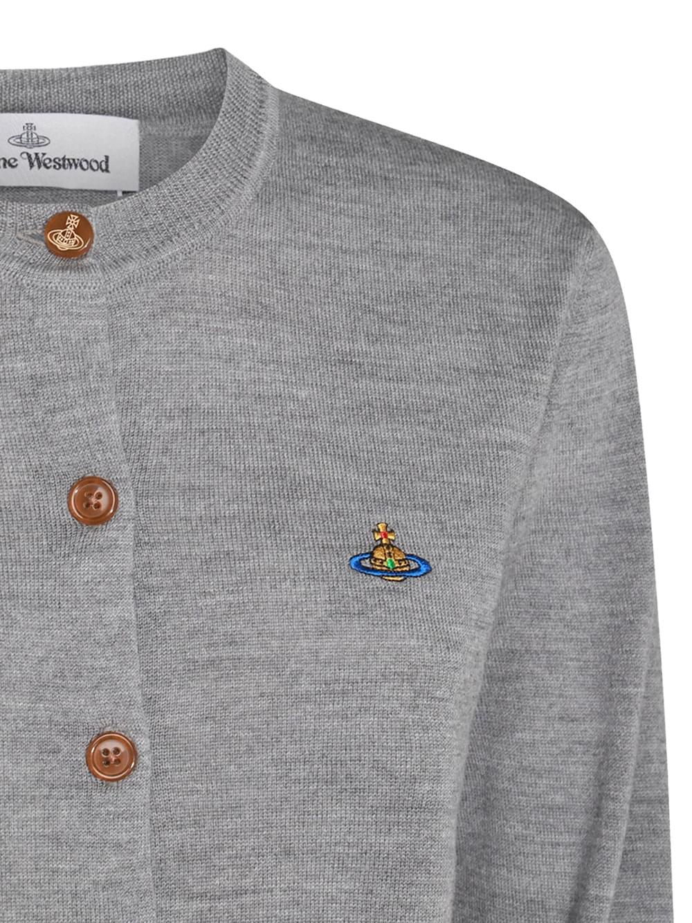 Vivienne Westwood Women Bea Ribbed-Knit Cardigan