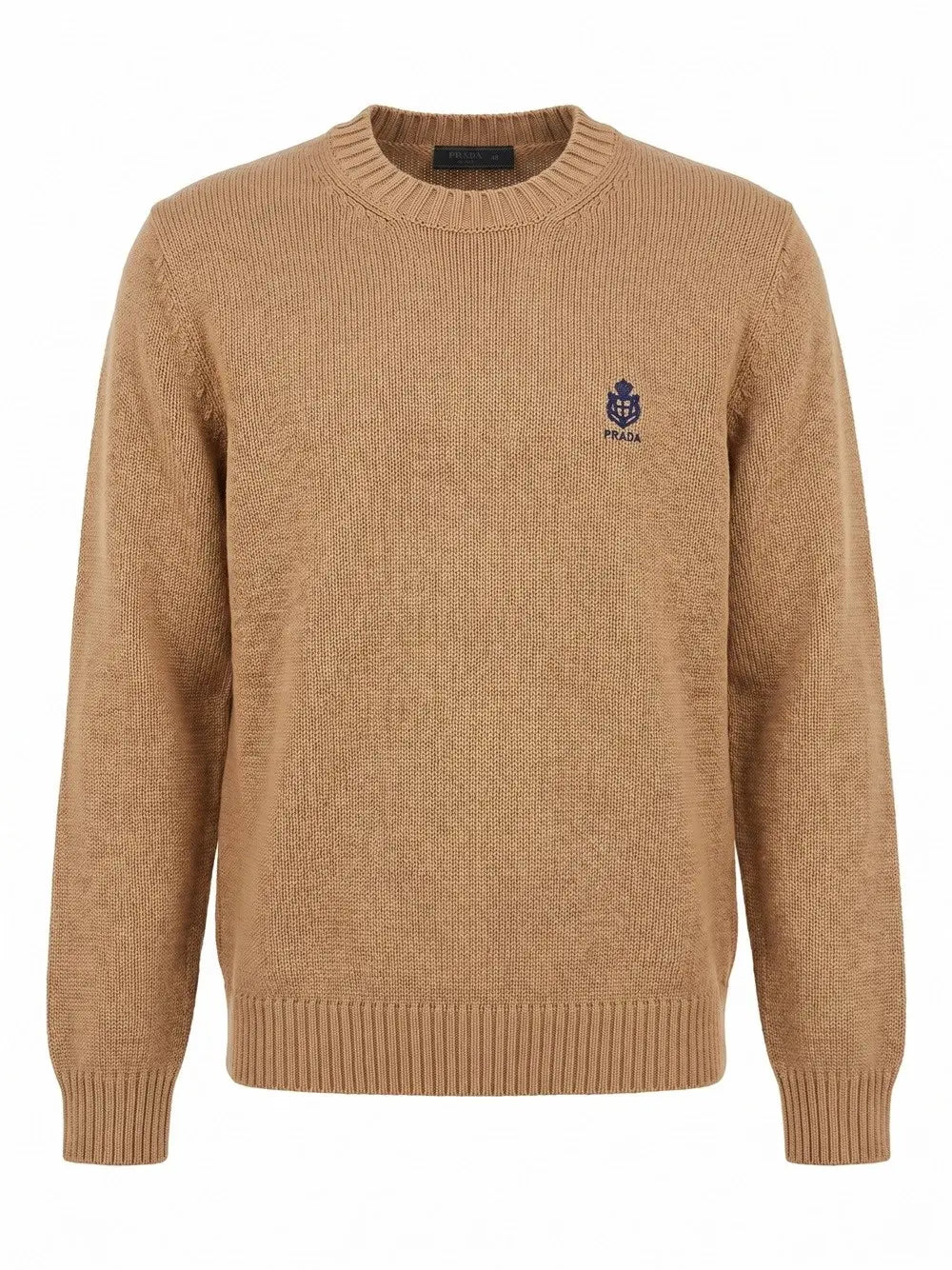 Prada Men Cotton Round-Neck
