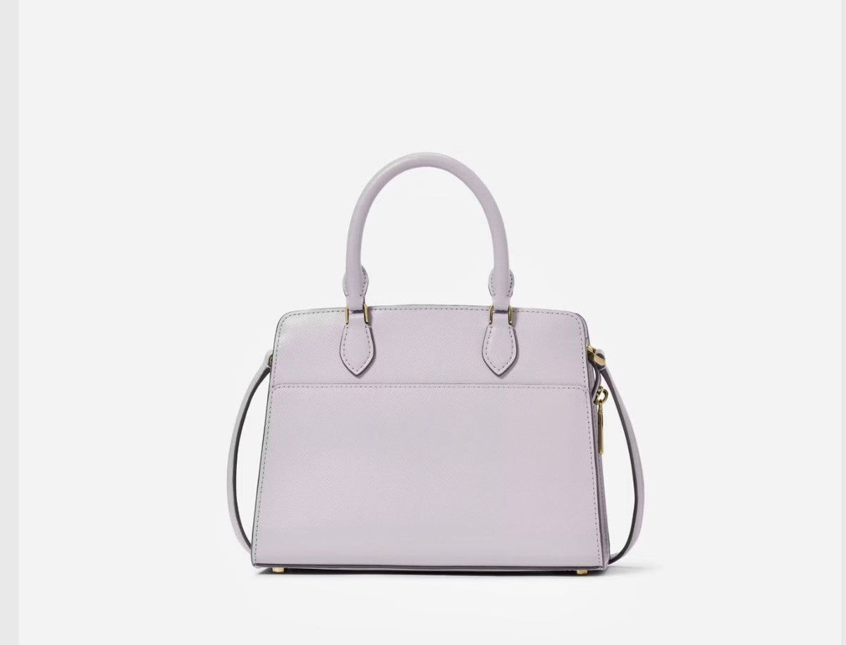 NWT Kate Spade Madison Leather Small Satchel In Pastel Lavender