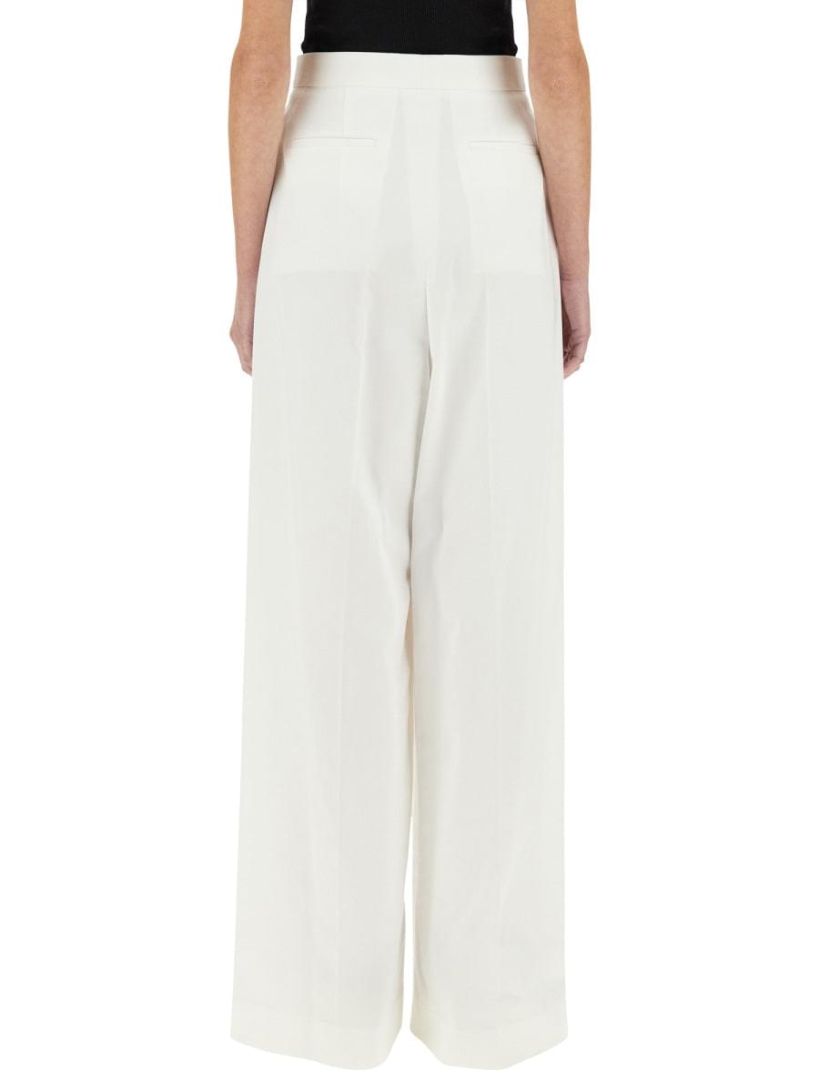 Givenchy Women Cotton Pleated Pants