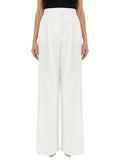Givenchy Women Cotton Pleated Pants