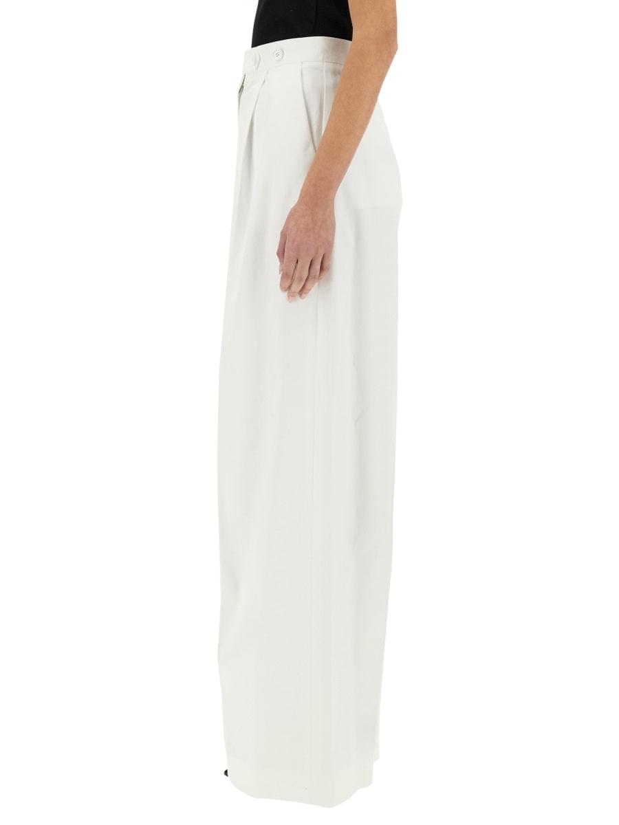 Givenchy Women Cotton Pleated Pants