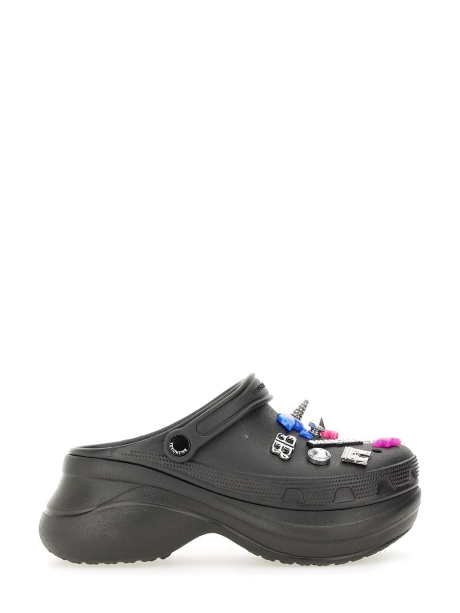 Balenciaga Women "Crocs Jibbitz" Sabot