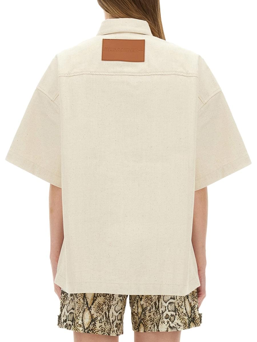 Jil Sander Women Heavy Cotton Shirt