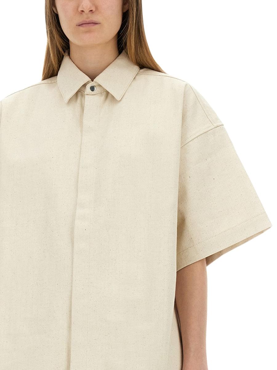 Jil Sander Women Heavy Cotton Shirt