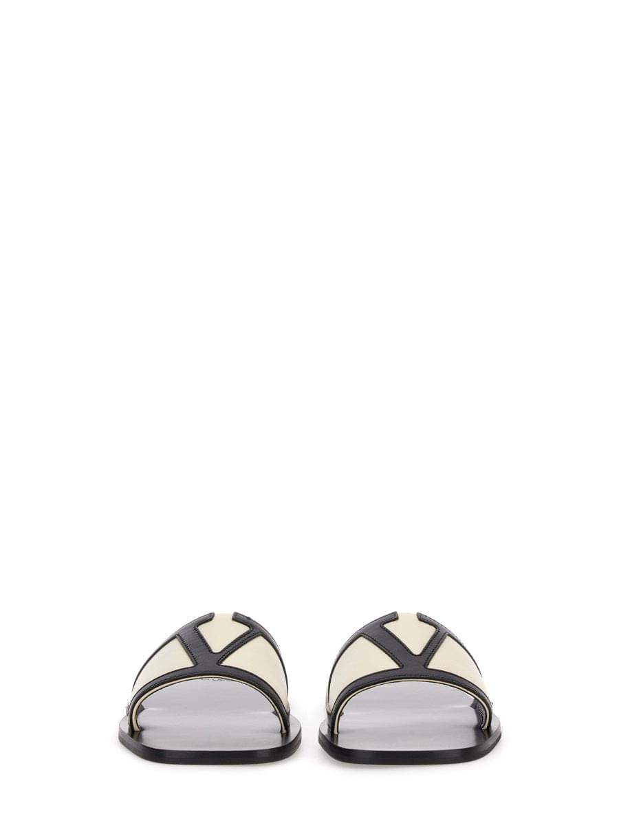 Valentino Garavani Women Viva Superstar Slide Sandal In Nappa Leather