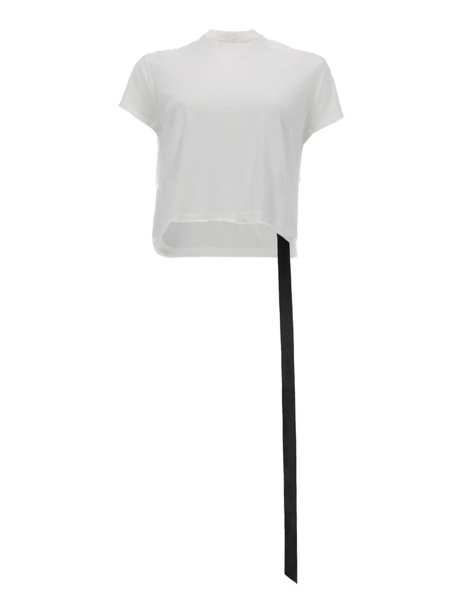 Rick Owens Drkshdw Women "Cropped Small Level T" T-Shirt