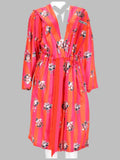 Golden Goose Women Cappotto Con Stampa Floreale