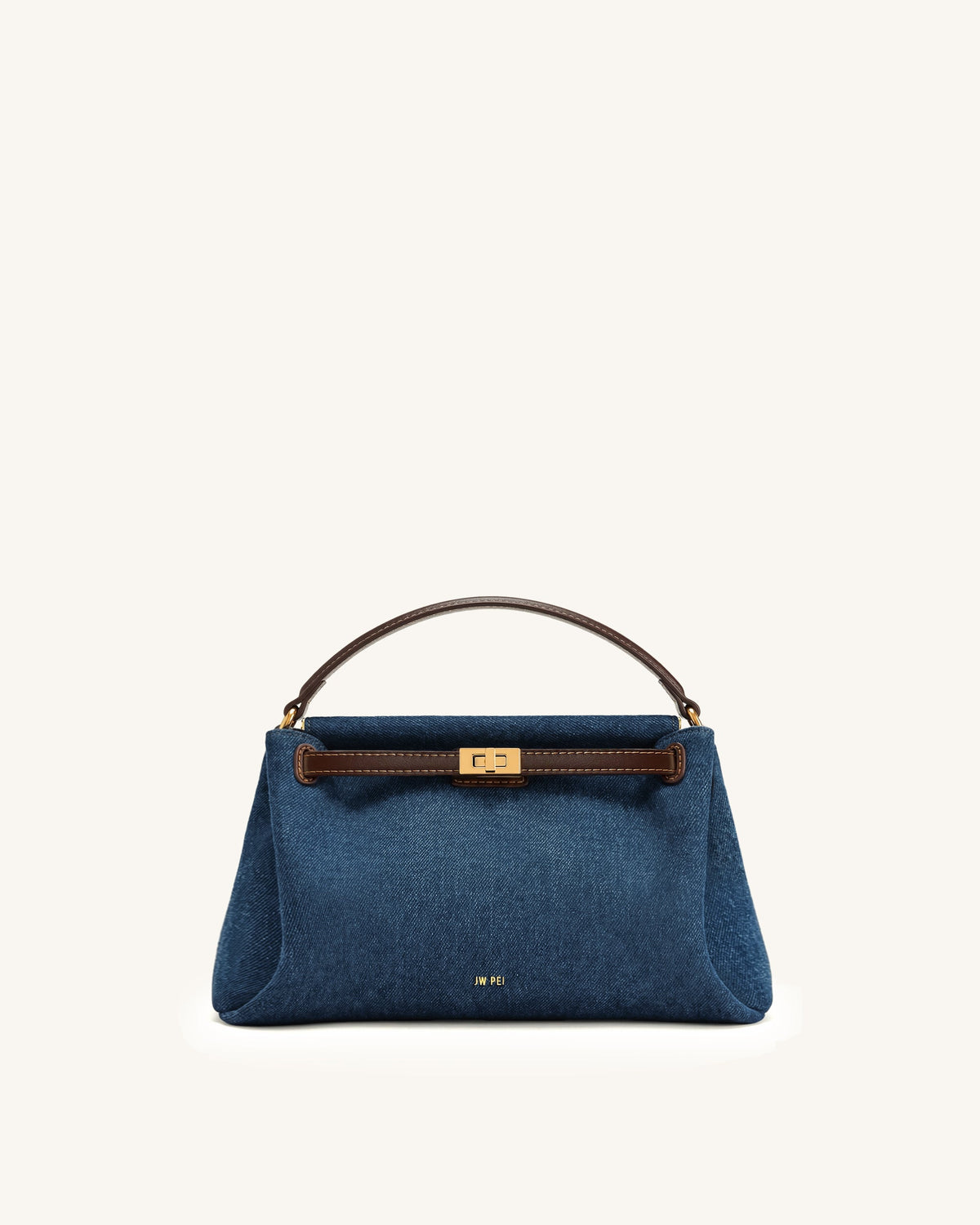 Carmen Top Handle Bag - Blue Denim