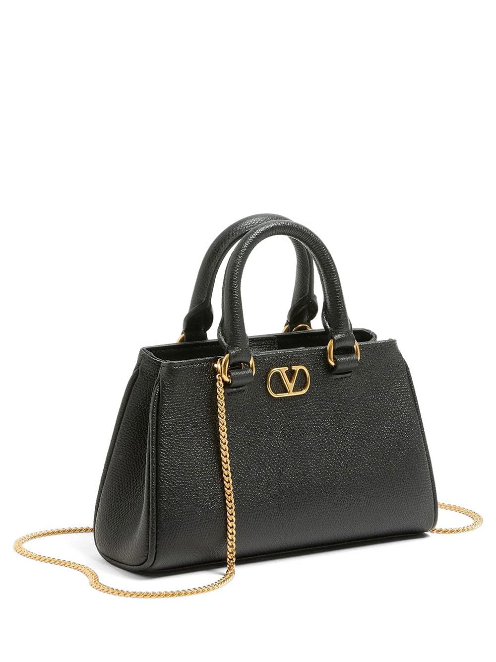 Valentino Garavani Women Vlogo Signature Mini Bag In Grainy Leather