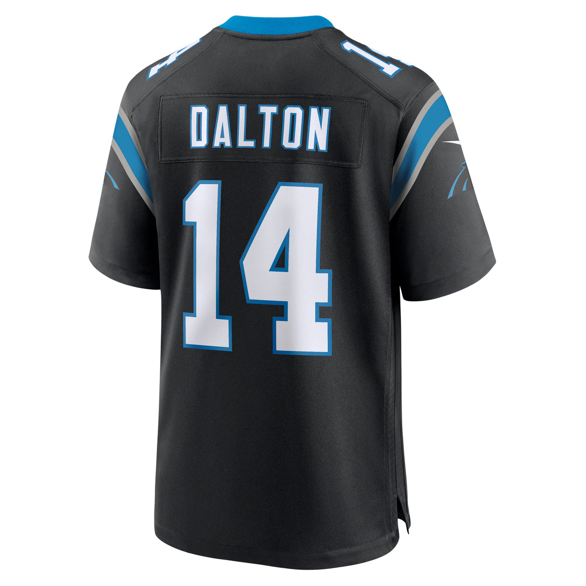 Carolina Panthers Andy Dalton Black Team Game Jersey
