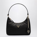 Prada Re-Edition 2005 Bag In Black Re-Nylon And Saffiano Leather Women