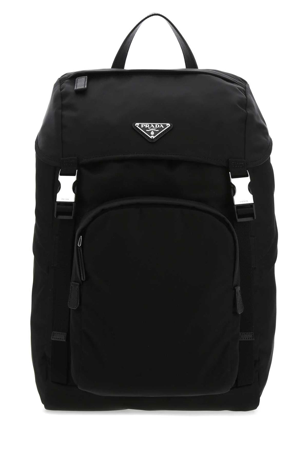 Prada Men Black Re-Nylon Backpack