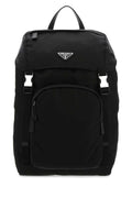Prada Men Black Re-Nylon Backpack