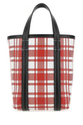 Balenciaga Women Printed Leather Small Barbes Shopping Bag