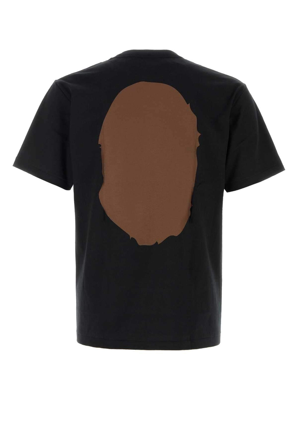 Bape Men Black Cotton Big Ape Head T-Shirt