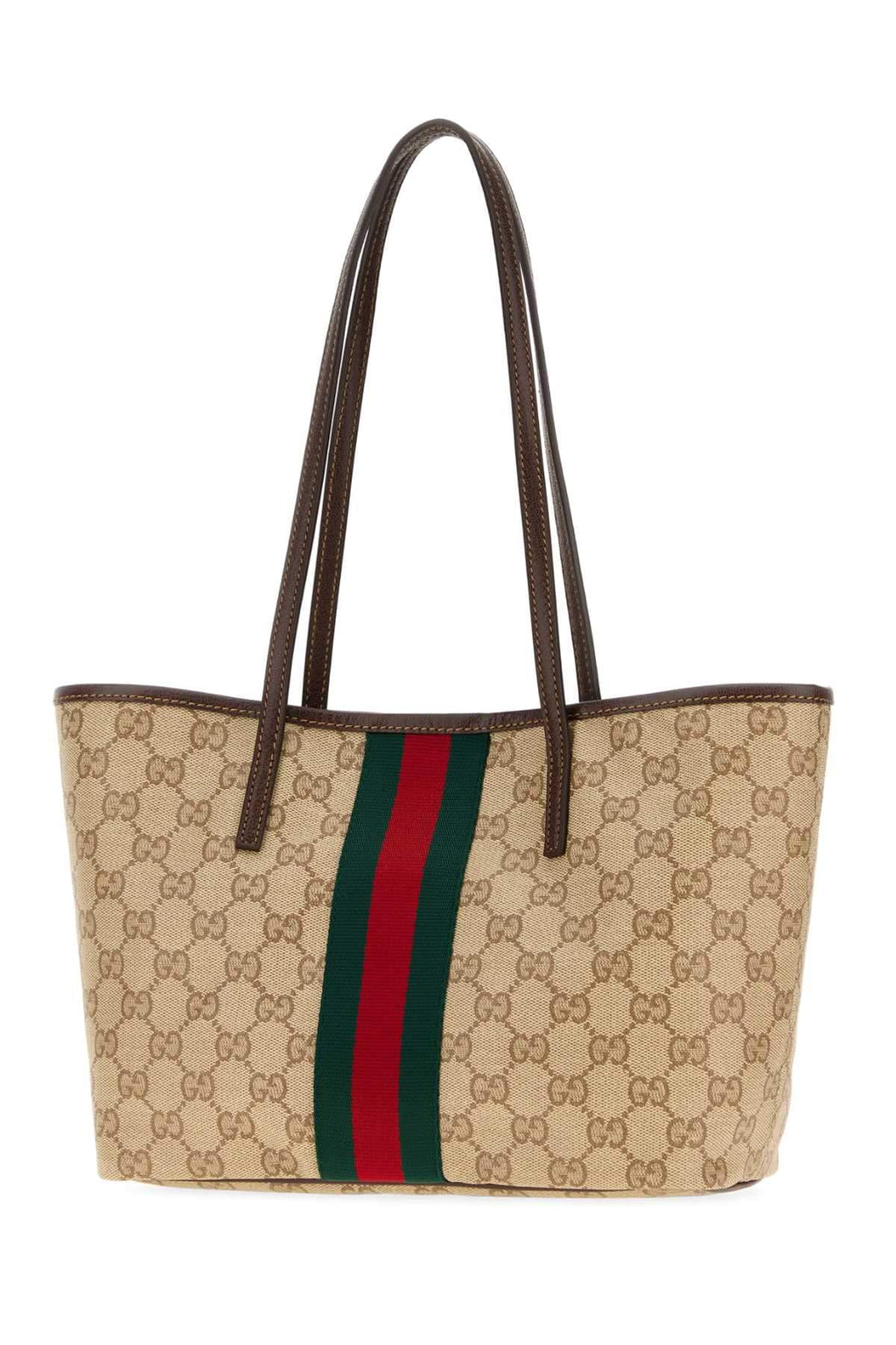 Gucci Women Printed Canvas Small Gucci Tribeca Shopping Bag
