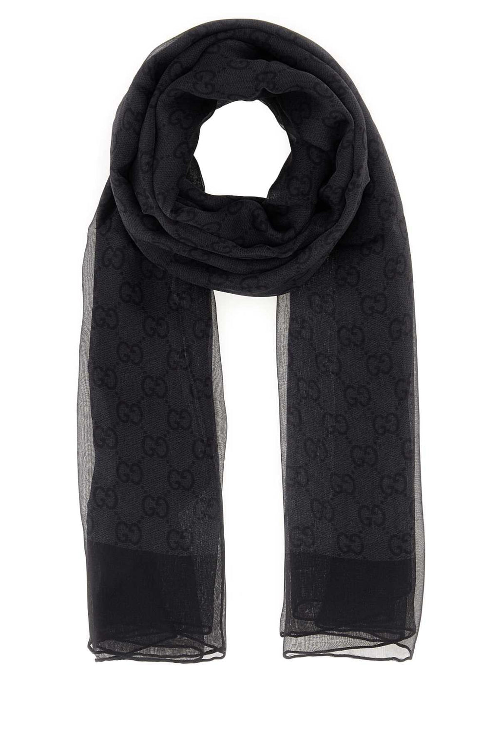 Gucci Women Printed Chiffon Foulard