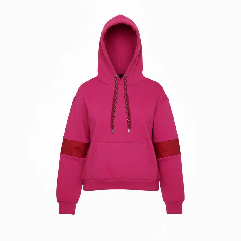MONCLER LOGO SWEATSHIRT WITH LOGO WITH NYLON LINING - SIZE S