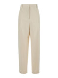 Dries Van Noten Women Beige 'Pilar' Pants With Side Pockets For Men