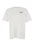 Amiri Men White T-Shirt With Spirit Print On The Front In Cotton For Men