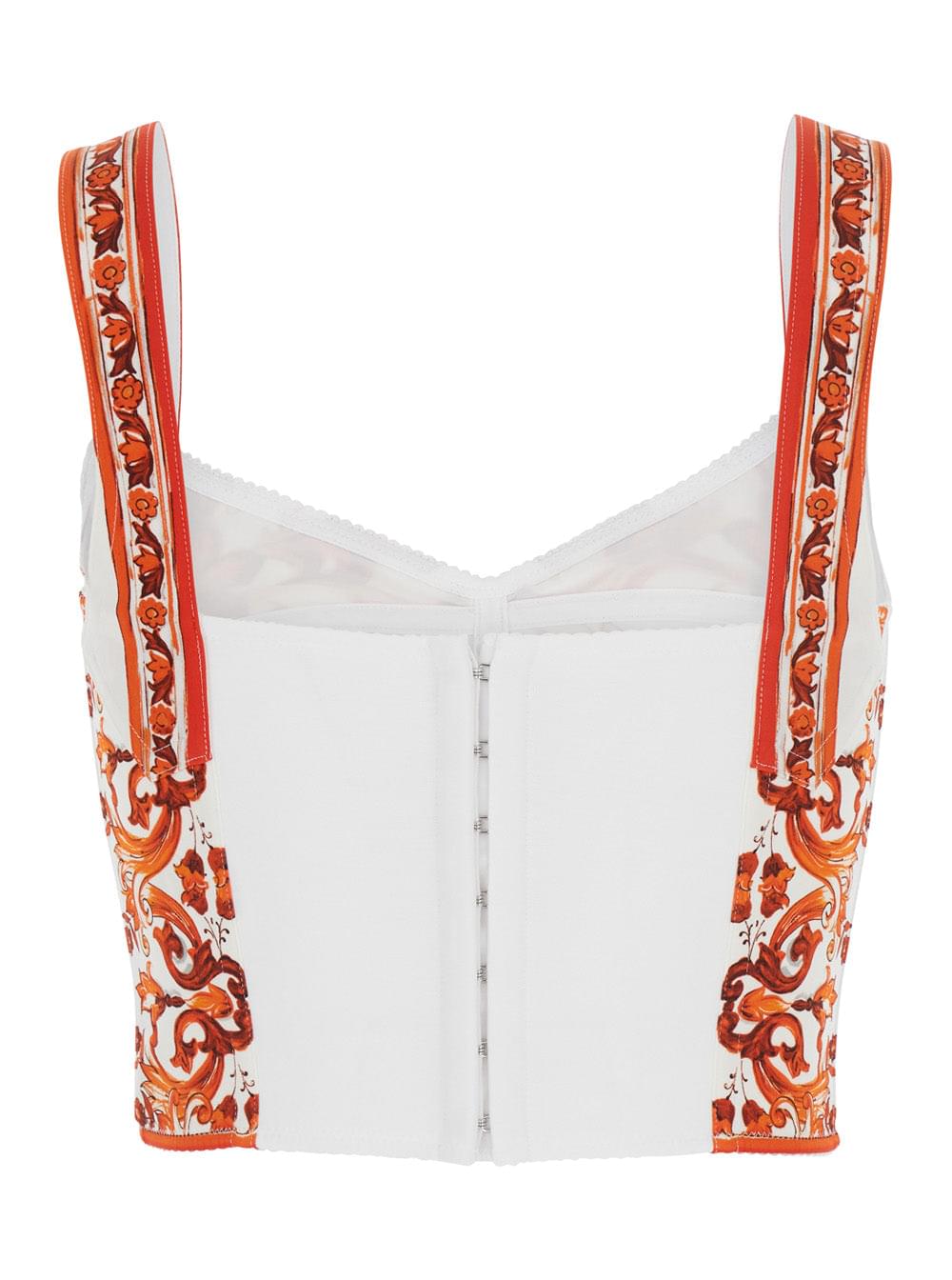 Dolce & Gabbana Women Maiolica Top