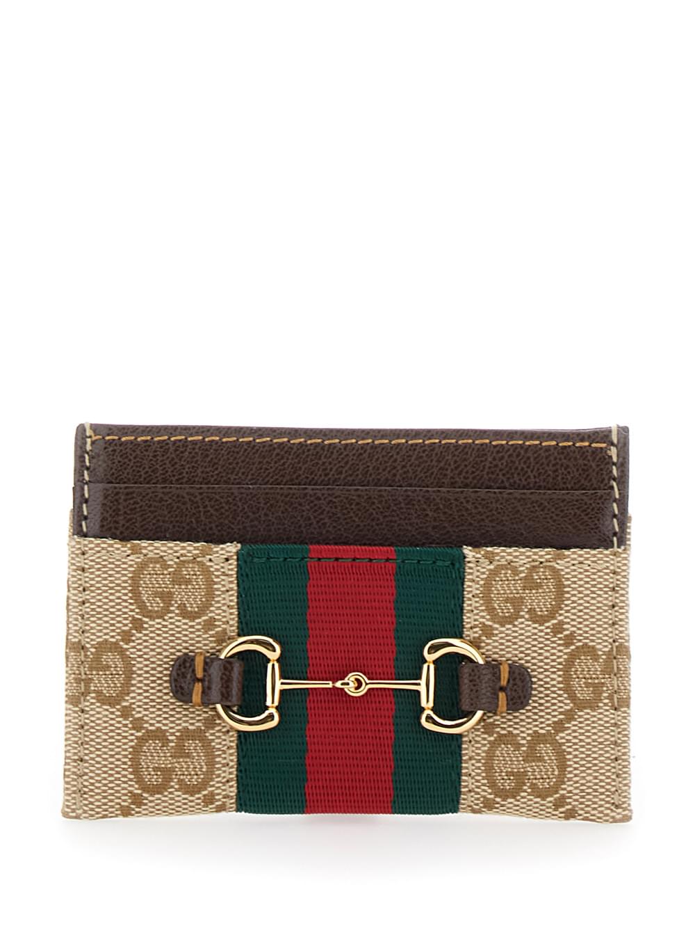 Gucci Women Int 983 Card Case Original Gg Waw/Joyful Gg