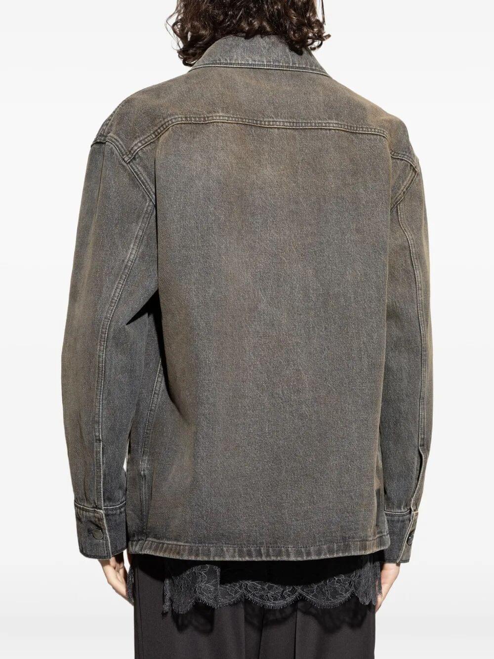 Fendi Men Jacket Marble Overdye