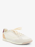 Brunello Cucinelli Men Leather Sneakers With Suede Inserts