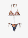 Zimmermann Women Aster Nylon Bikini With Paisley Print