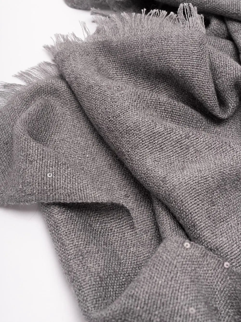 Brunello Cucinelli Women Cashmere And Silk `Diamond` Yarn Scarf