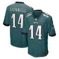 Men's Philadelphia Eagles Kenneth Gainwell #14 Midnight Green Super Bowl LVII Patch Game jersey