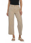 Women's Nori High Waist Wide Leg Pant In Khaki