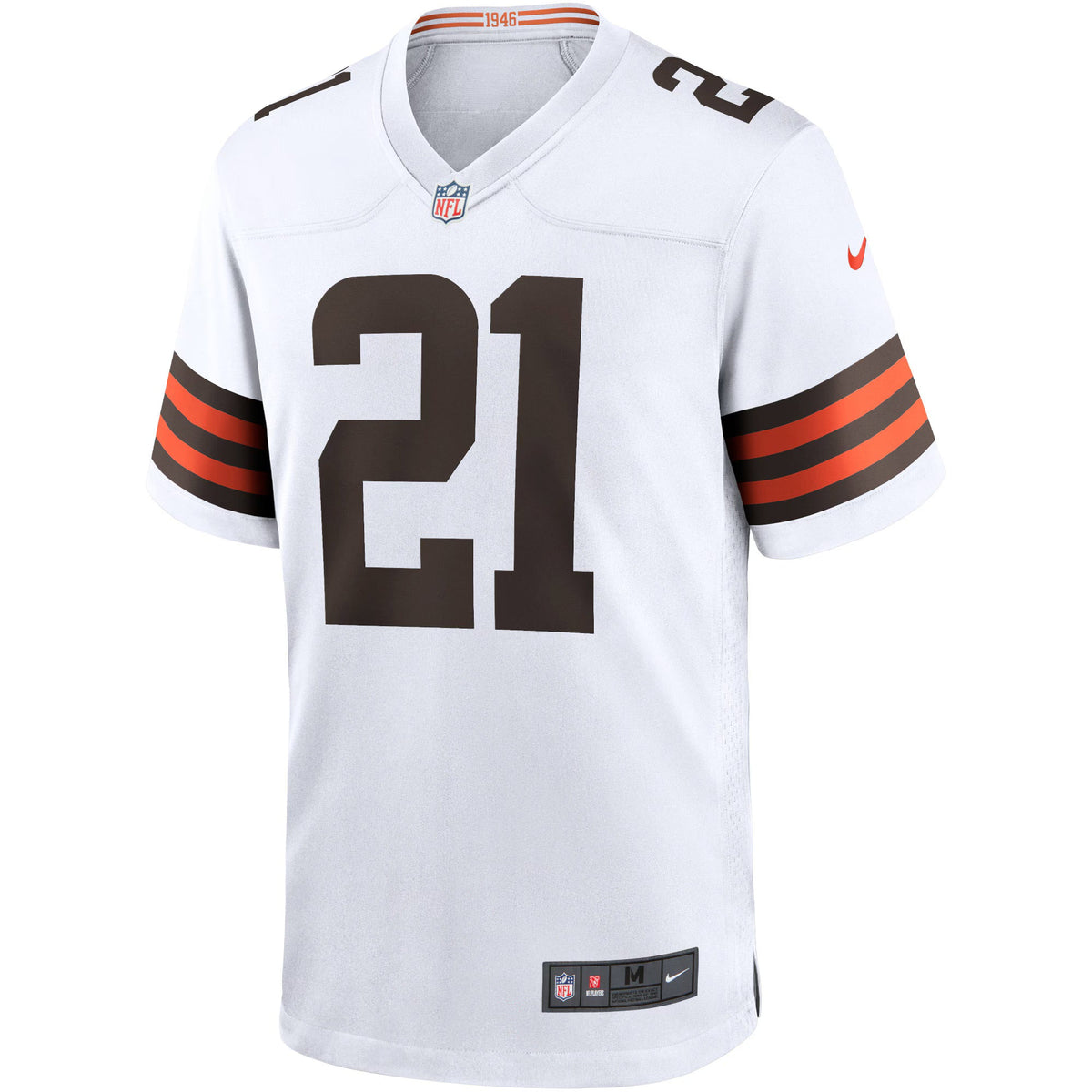 Cleveland Browns Denzel Ward White Game Jersey