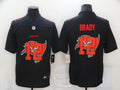 Men's Tampa Bay Buccaneers #12 Tom Brady Black Game Player jersey