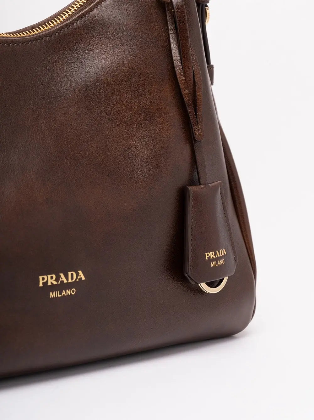Prada Women Leather Shoulder Bag