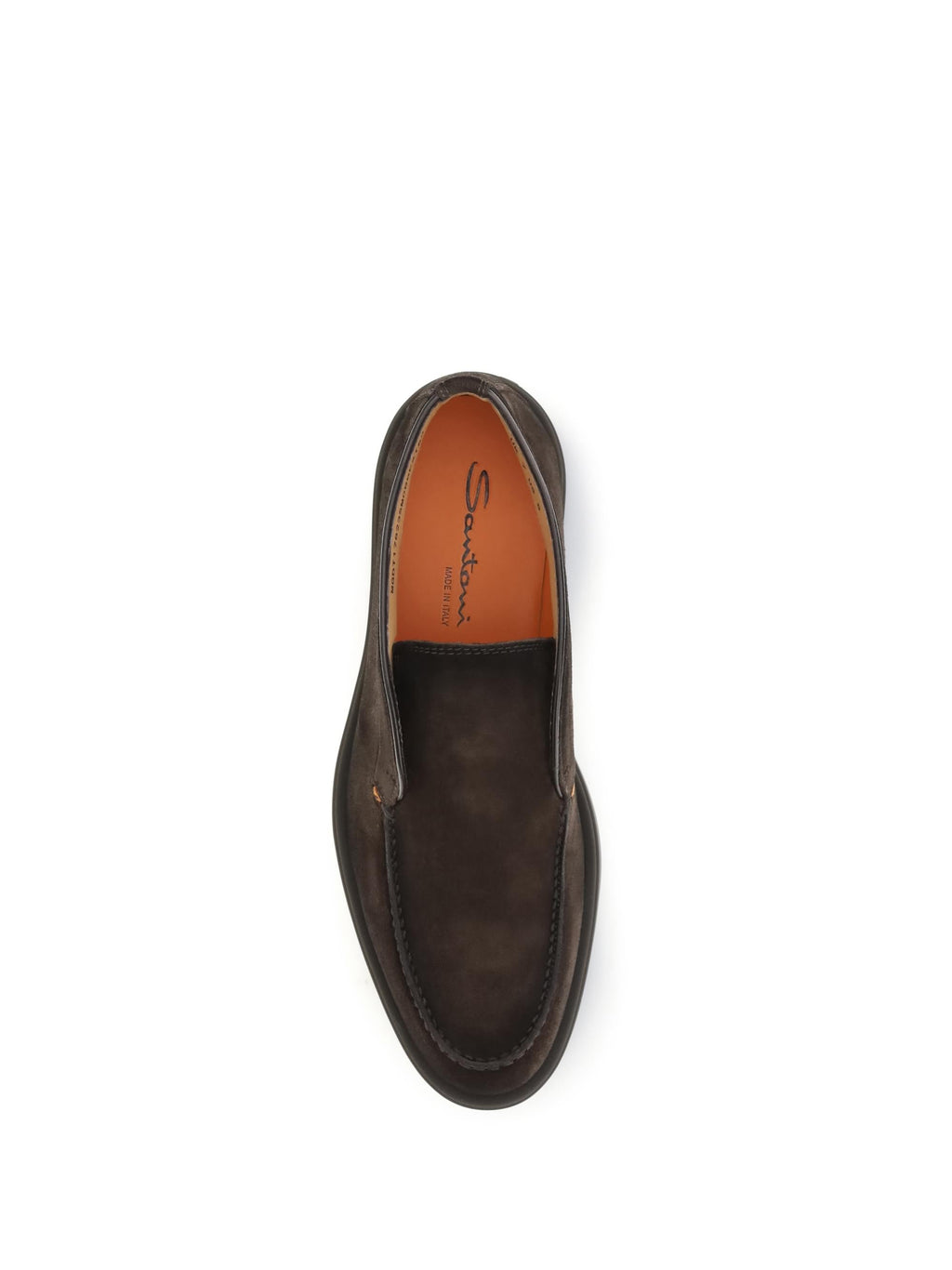Santoni Men Suede Slip-On Ankle Boots