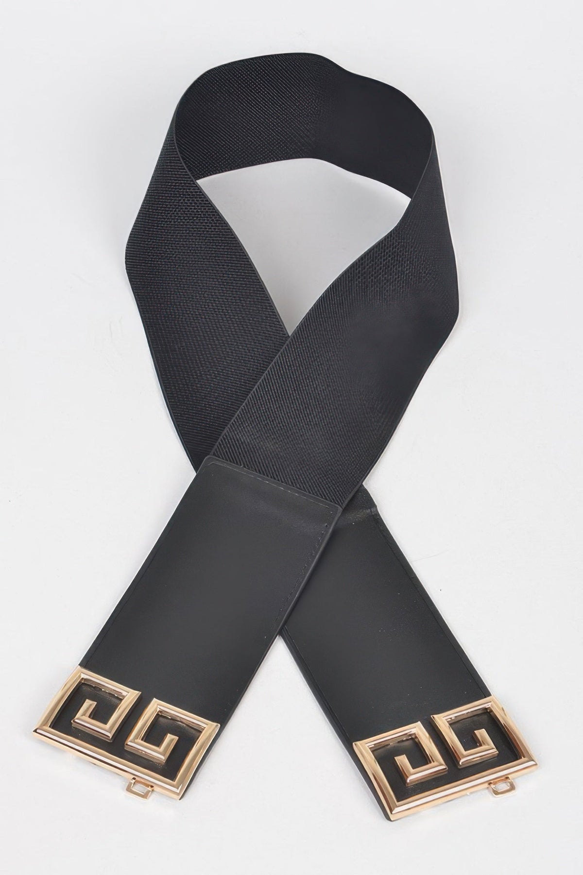 Metal Buckle Elastic Plus Size Belt