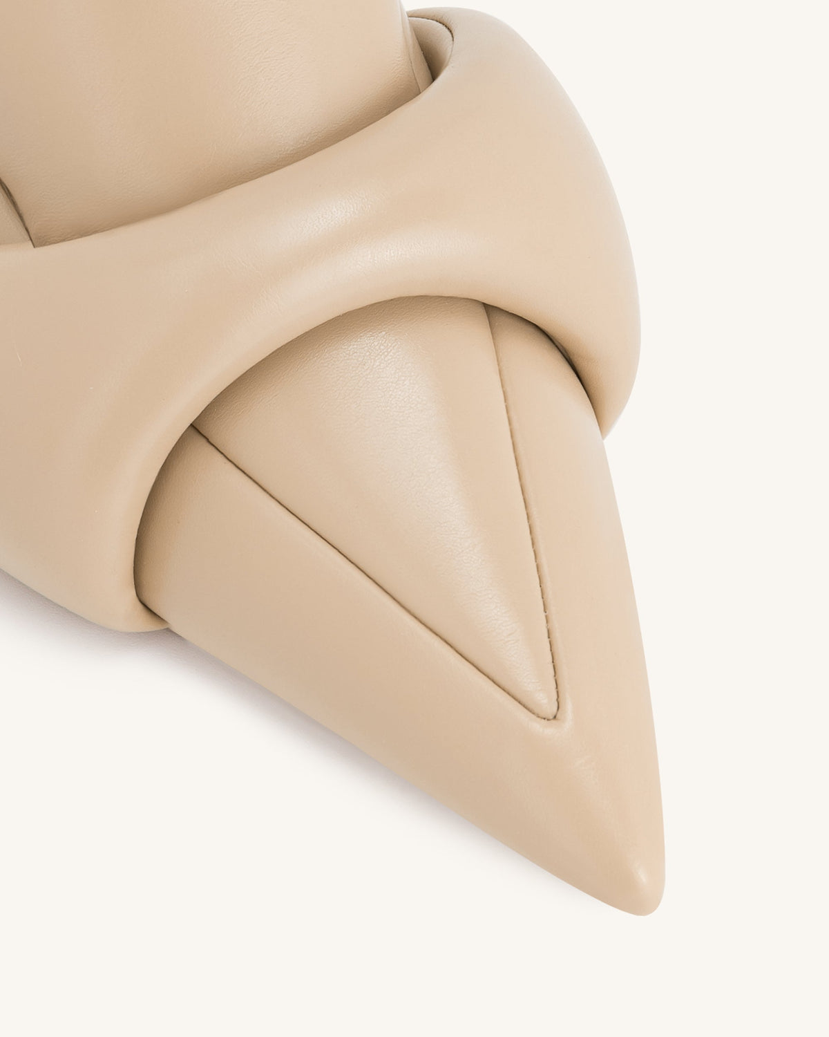 Carla Soft Padded Kitten Heel Pumps - Apricot