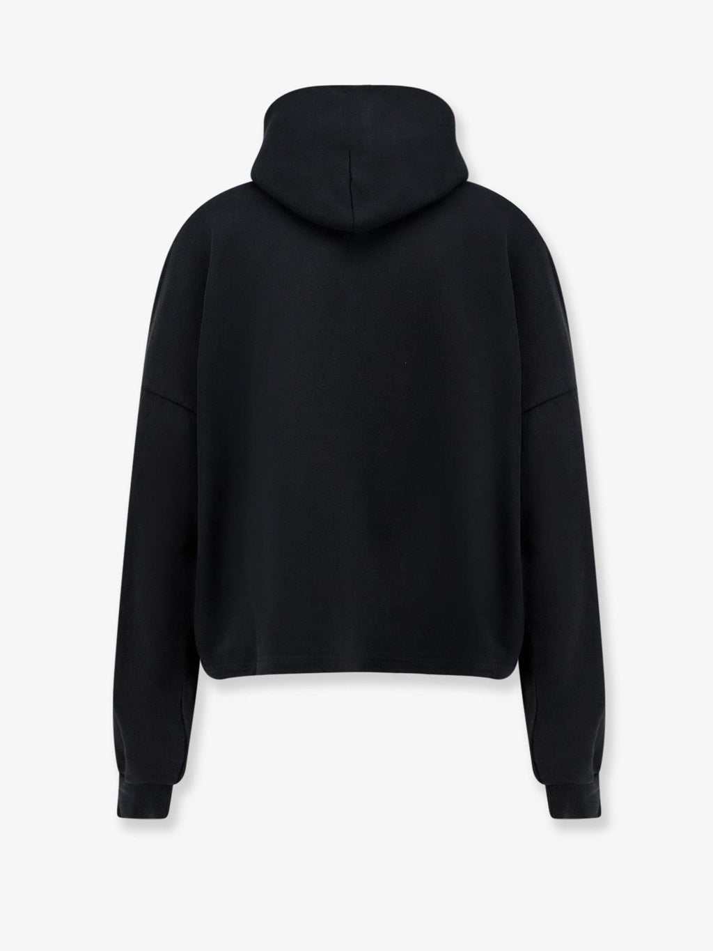Balenciaga Women Cropped Cotton Sweatshirt