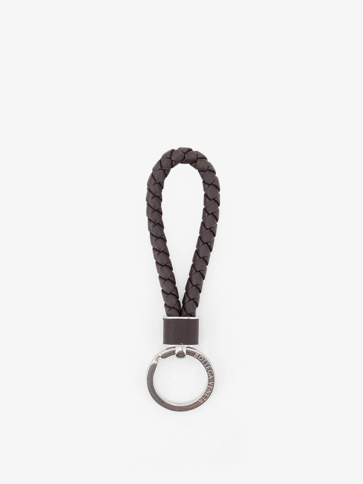 Bottega Veneta Men Leather Keychain