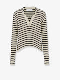 Dior Women Dioriviera Striped Linen And Silk Sweater