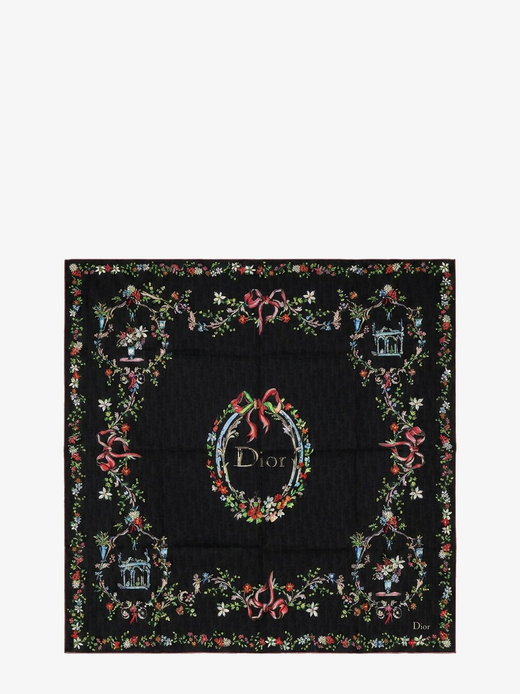 Dior Women Dior Arabesque Dioriviera 90 Silk Foulard