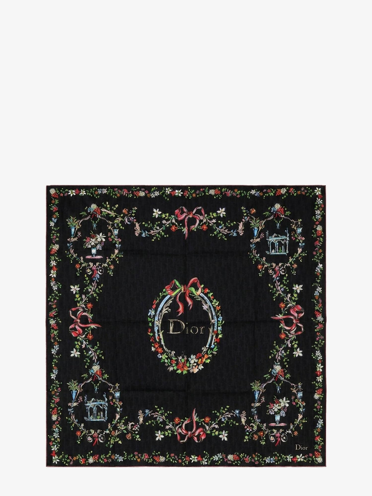 Dior Women Dior Arabesque Dioriviera 90 Silk Foulard