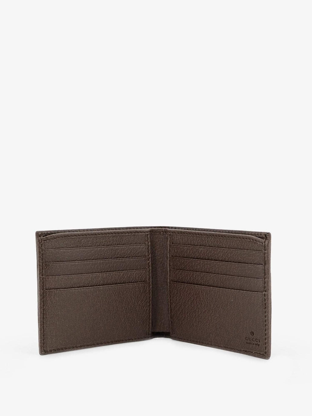 Gucci Men Coated Canvas Wallet With Gg Motif