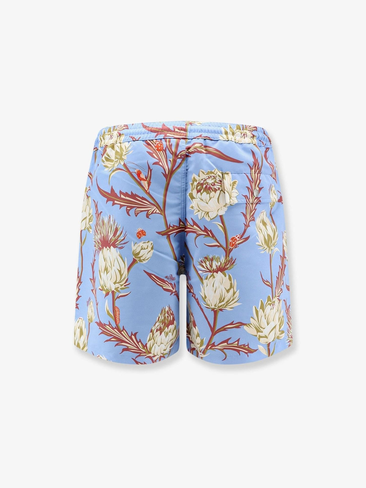 Loewe Men Paula's Ibiza Floral Print Nylon Swim Trunks