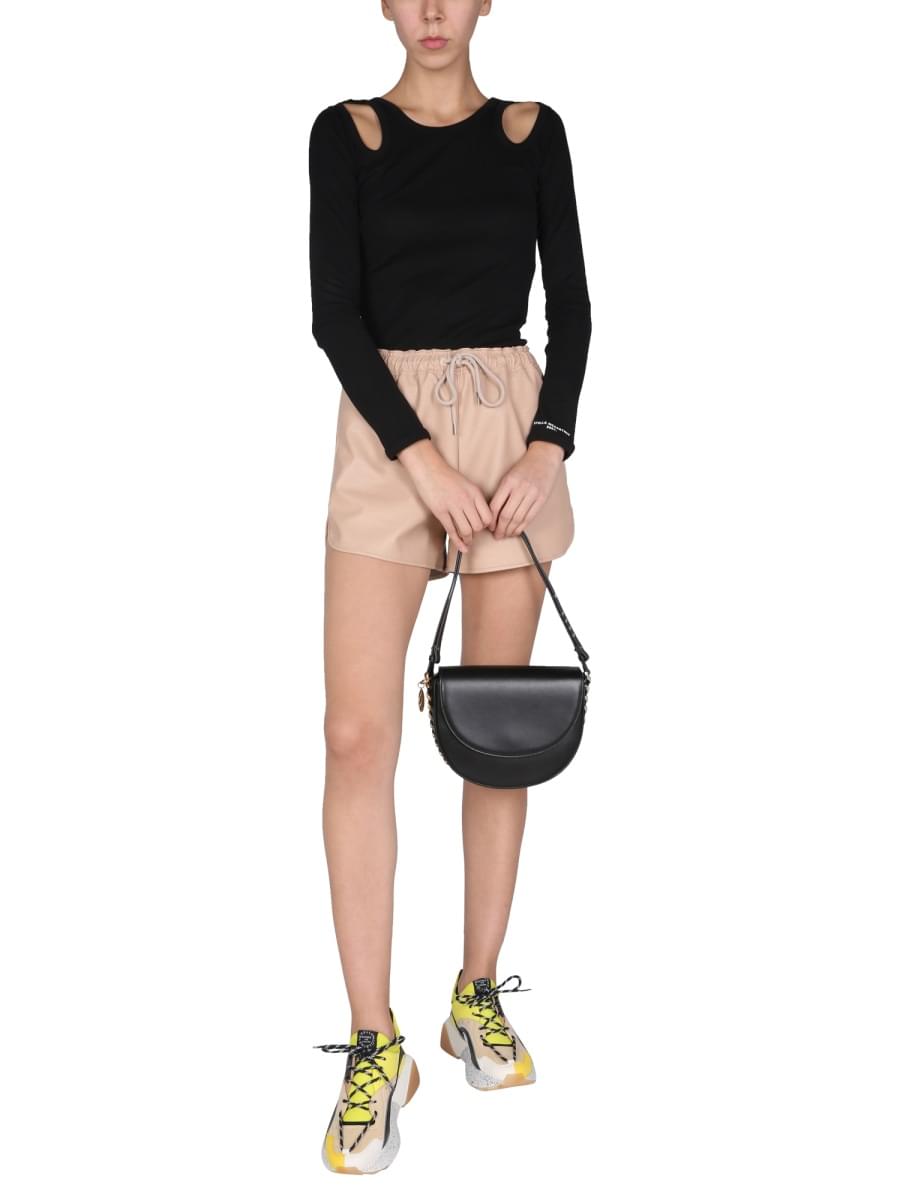 Stella Mccartney Women Faux Leather Shorts